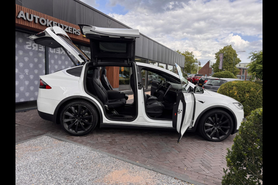 Tesla Model X 100D 6p. Autopilot Carbon Leer 6x Stoelverw. Trekhaak 22''LM