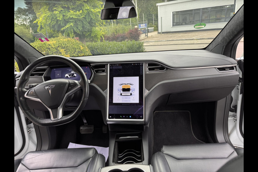 Tesla Model X 100D 6p. Autopilot Carbon Leer 6x Stoelverw. Trekhaak 22''LM