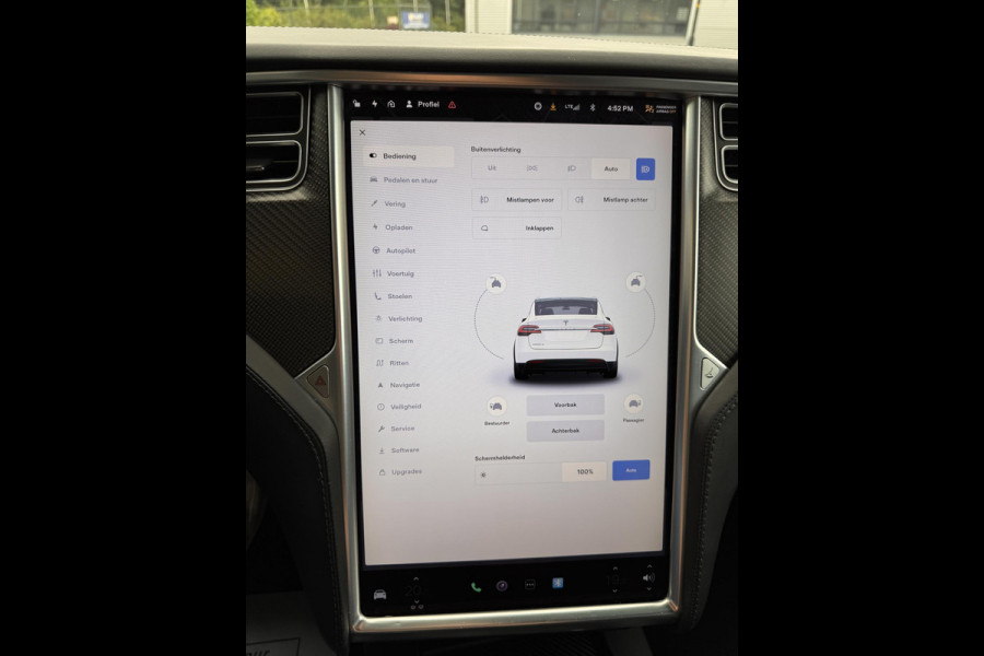 Tesla Model X 100D 6p. Autopilot Carbon Leer 6x Stoelverw. Trekhaak 22''LM