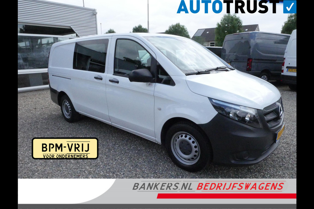 Mercedes-Benz Vito 111 CDI 115PK, Lang, Dubbel cabine, Airco Mercedes-Benz Vito 111 CDI 115PK, Lang, Dubbel cabine, Airco
