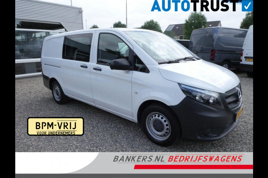 Mercedes-Benz Vito 111 CDI 115PK, Lang, Dubbel cabine, Airco