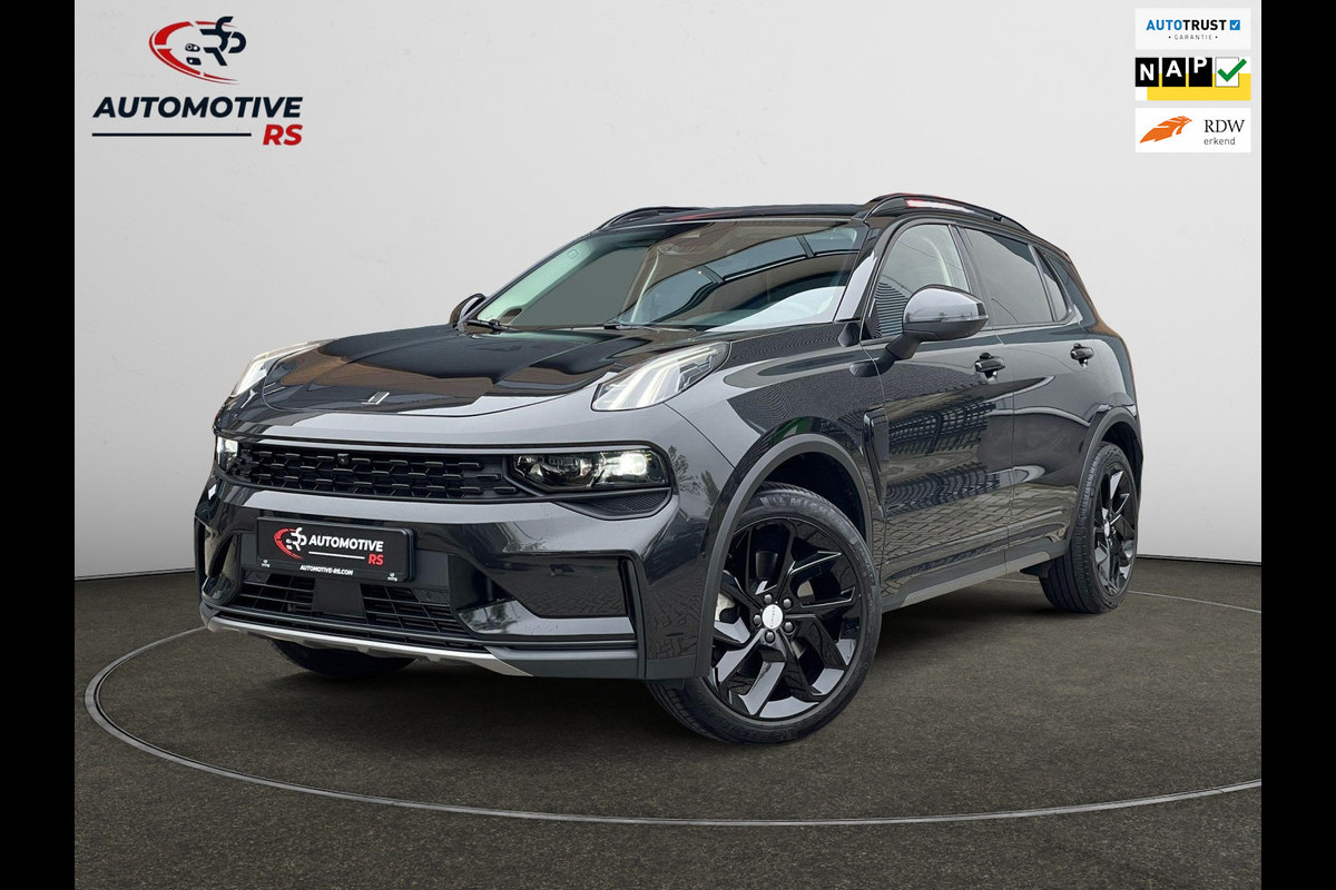 Lynk & Co RS Shadow Edition 01 1.5 262PK Trekhaak Pano 360° Navi Adapt cruise 262PK Elekr. Achterklep Lynk & Co RS Shadow Edition 01 1.5 262PK Trekhaak Pano 360° Navi Adapt cruise 262PK Elekr. Achterklep