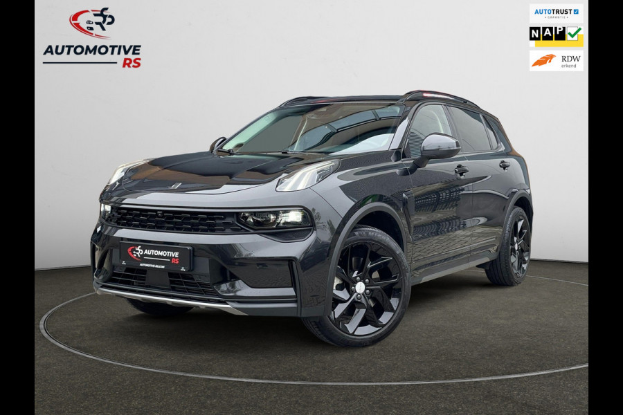 Lynk & Co RS Shadow Edition 01 1.5 262PK Trekhaak Pano 360° Navi Adapt cruise 262PK Elekr. Achterklep
