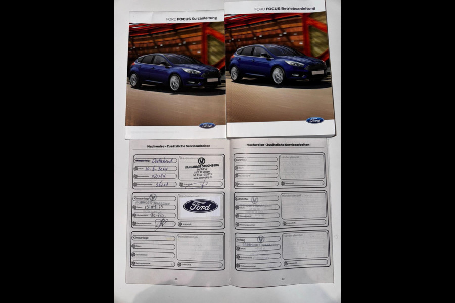 Ford FOCUS Wagon 1.0 Titanium / 125 PK / Trekhaak / Navigatie / Climate Control / Stoel + Stuurverwarming / Park Pilot