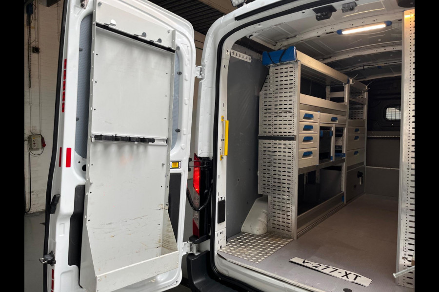 Ford Transit 350 Servicewagen 2.0 TDCI 130pk euro6 L3H2 Trend Sortimo Inrichting Victron v230 Standkachel Trekhaak RIJKLAARPRIJS!