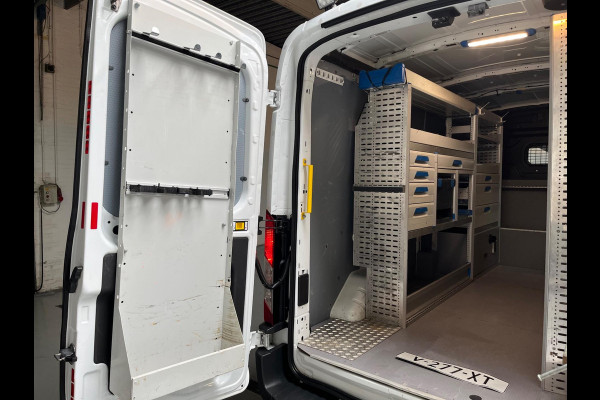 Ford Transit 350 Servicewagen 2.0 TDCI 130pk euro6 L3H2 Trend Sortimo Inrichting Victron v230 Standkachel Trekhaak RIJKLAARPRIJS!