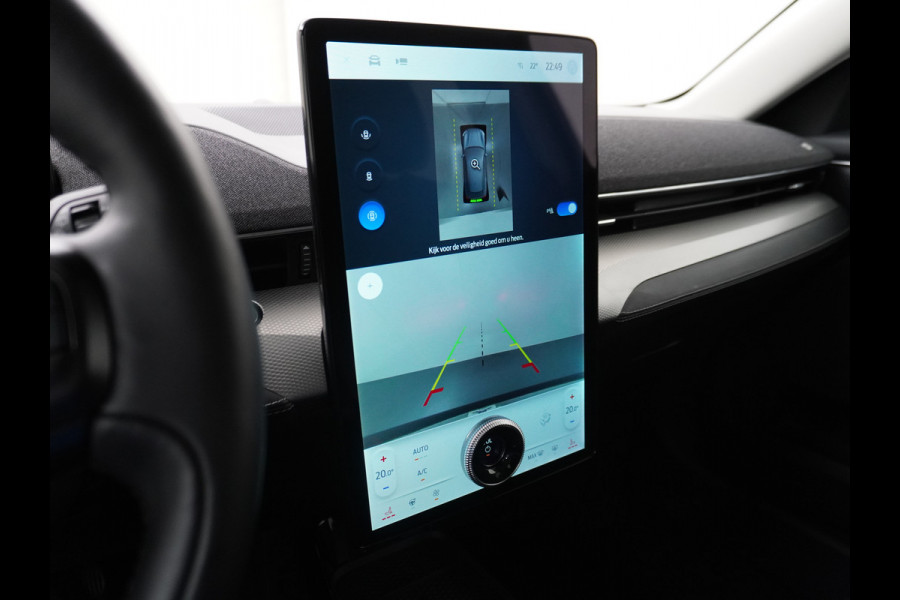 Ford Mustang Mach-E Extended RWD 98kWh Leer Pano-Dak Adaptive Cruise Lane Centring/change Assist Stop&Go Apple Carplay Android Auto 360°Camer Elektr.verst.Stoelen+geheugen+Verwarmd Dual-ECC Fully Active Park Assist Elektr.Achterklep BLISS Driver Alert Warning Keyless Batterijgarantie van maximaal 8 jaar of 160.000 Grootste-Accu en Bereik  €57.000 nieuw