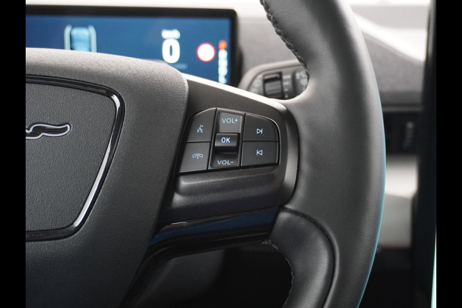 Ford Mustang Mach-E Extended RWD 98kWh Leer Pano-Dak Adaptive Cruise Lane Centring/change Assist Stop&Go Apple Carplay Android Auto 360°Camer Elektr.verst.Stoelen+geheugen+Verwarmd Dual-ECC Fully Active Park Assist Elektr.Achterklep BLISS Driver Alert Warning Keyless Batterijgarantie van maximaal 8 jaar of 160.000 Grootste-Accu en Bereik  €57.000 nieuw