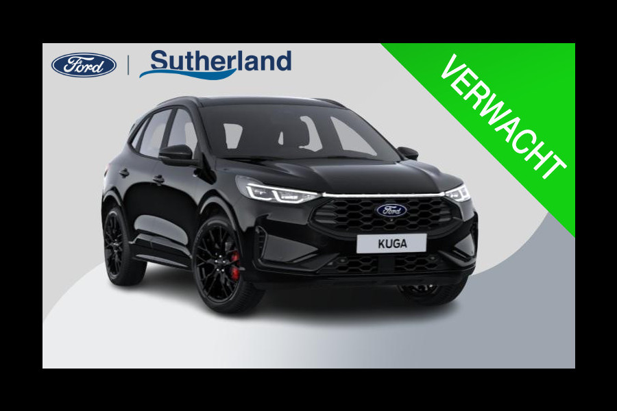 Ford Kuga 2.5 PHEV ST-Line X 243pk | Driver Assistance pack | Matrix LED | Black Package | Wegklapbare Trekhaak | Panoramadak | Winterpack | 2.100kg Trekgewicht