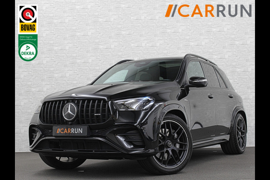 Mercedes-Benz GLE AMG 53 Hybrid 4MATIC+ | Panorama | 360 Camera | Burmester | ACC | Head-Up | Night-Pakket | Stoelventilatie | Keyless-Go | Nappa-Leder | Luchtvering | Trekhaak | 22 inch | Memory | AMG Drive Unit | Soft-Close | Stuurverwarming | Rij assistent pakket + | Bekerhouder Clima | Draadloos Laden | Carplay