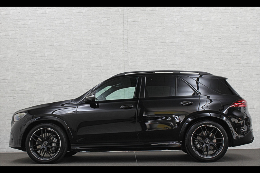 Mercedes-Benz GLE AMG 53 Hybrid 4MATIC+ | Panorama | 360 Camera | Burmester | ACC | Head-Up | Night-Pakket | Stoelventilatie | Keyless-Go | Nappa-Leder | Luchtvering | Trekhaak | 22 inch | Memory | AMG Drive Unit | Soft-Close | Stuurverwarming | Rij assistent pakket + | Bekerhouder Clima | Draadloos Laden | Carplay