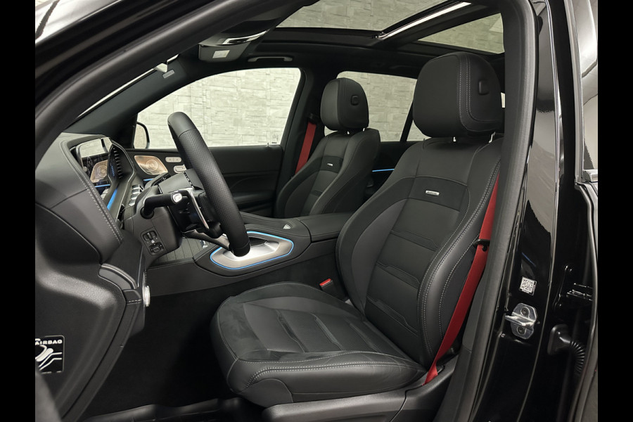 Mercedes-Benz GLE AMG 53 Hybrid 4MATIC+ | Panorama | 360 Camera | Burmester | ACC | Head-Up | Night-Pakket | Stoelventilatie | Keyless-Go | Nappa-Leder | Luchtvering | Trekhaak | 22 inch | Memory | AMG Drive Unit | Soft-Close | Stuurverwarming | Rij assistent pakket + | Bekerhouder Clima | Draadloos Laden | Carplay