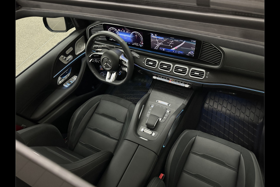 Mercedes-Benz GLE AMG 53 Hybrid 4MATIC+ | Panorama | 360 Camera | Burmester | ACC | Head-Up | Night-Pakket | Stoelventilatie | Keyless-Go | Nappa-Leder | Luchtvering | Trekhaak | 22 inch | Memory | AMG Drive Unit | Soft-Close | Stuurverwarming | Rij assistent pakket + | Bekerhouder Clima | Draadloos Laden | Carplay