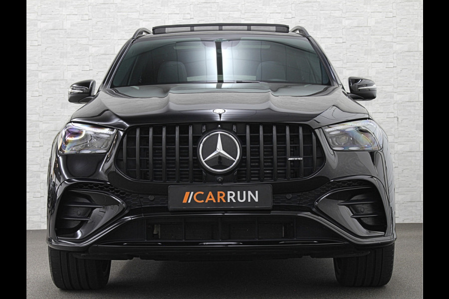 Mercedes-Benz GLE AMG 53 Hybrid 4MATIC+ | Panorama | 360 Camera | Burmester | ACC | Head-Up | Night-Pakket | Stoelventilatie | Keyless-Go | Nappa-Leder | Luchtvering | Trekhaak | 22 inch | Memory | AMG Drive Unit | Soft-Close | Stuurverwarming | Rij assistent pakket + | Bekerhouder Clima | Draadloos Laden | Carplay
