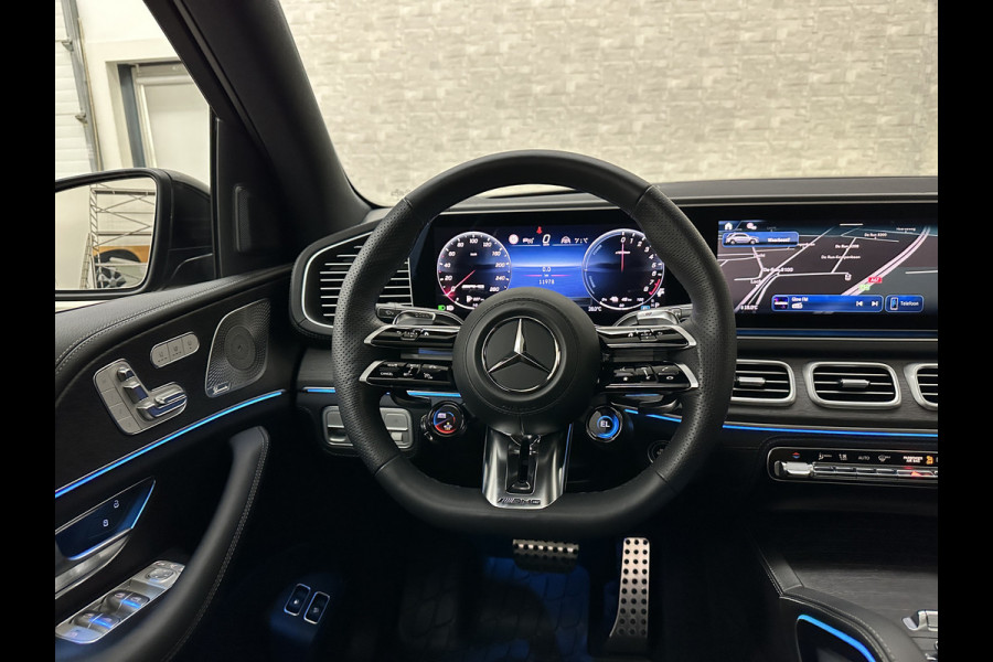 Mercedes-Benz GLE AMG 53 Hybrid 4MATIC+ | Panorama | 360 Camera | Burmester | ACC | Head-Up | Night-Pakket | Stoelventilatie | Keyless-Go | Nappa-Leder | Luchtvering | Trekhaak | 22 inch | Memory | AMG Drive Unit | Soft-Close | Stuurverwarming | Rij assistent pakket + | Bekerhouder Clima | Draadloos Laden | Carplay
