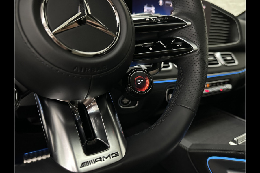 Mercedes-Benz GLE AMG 53 Hybrid 4MATIC+ | Panorama | 360 Camera | Burmester | ACC | Head-Up | Night-Pakket | Stoelventilatie | Keyless-Go | Nappa-Leder | Luchtvering | Trekhaak | 22 inch | Memory | AMG Drive Unit | Soft-Close | Stuurverwarming | Rij assistent pakket + | Bekerhouder Clima | Draadloos Laden | Carplay