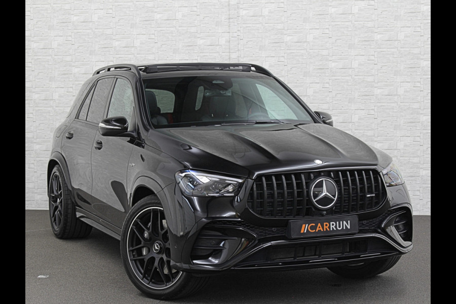 Mercedes-Benz GLE AMG 53 Hybrid 4MATIC+ | Panorama | 360 Camera | Burmester | ACC | Head-Up | Night-Pakket | Stoelventilatie | Keyless-Go | Nappa-Leder | Luchtvering | Trekhaak | 22 inch | Memory | AMG Drive Unit | Soft-Close | Stuurverwarming | Rij assistent pakket + | Bekerhouder Clima | Draadloos Laden | Carplay