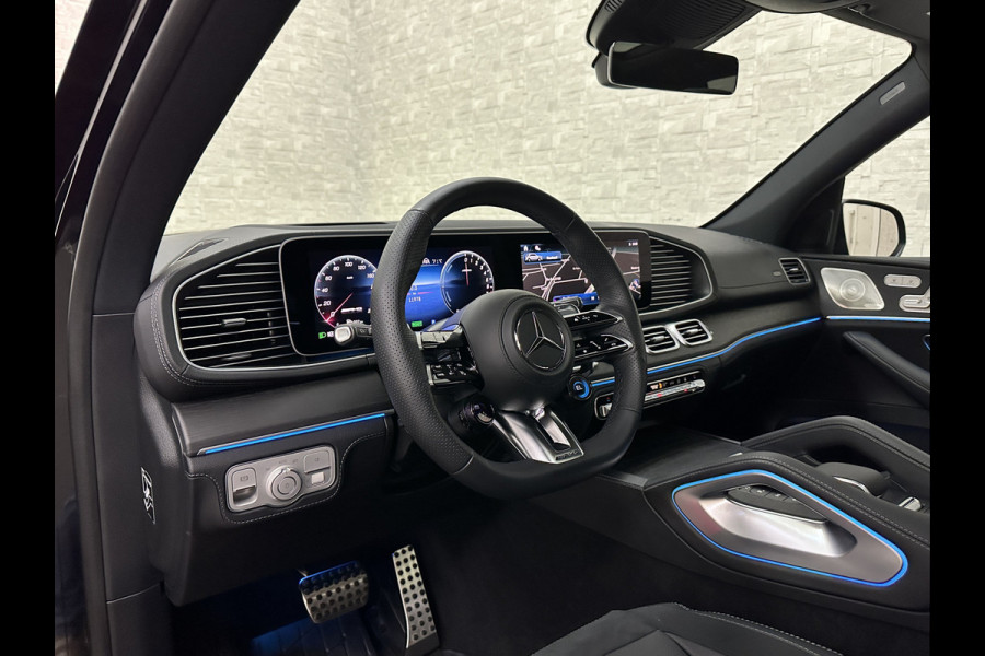 Mercedes-Benz GLE AMG 53 Hybrid 4MATIC+ | Panorama | 360 Camera | Burmester | ACC | Head-Up | Night-Pakket | Stoelventilatie | Keyless-Go | Nappa-Leder | Luchtvering | Trekhaak | 22 inch | Memory | AMG Drive Unit | Soft-Close | Stuurverwarming | Rij assistent pakket + | Bekerhouder Clima | Draadloos Laden | Carplay