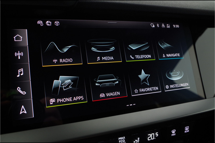 Audi A3 Sportback 40 TFSI e S line > 204pk/Daytona grijs/Adaptive cruise control/Stoelverwarming...
