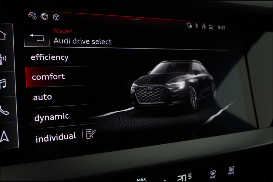 Audi A3 Sportback 40 TFSI e S line > 204pk/Daytona grijs/Adaptive cruise control/Stoelverwarming...
