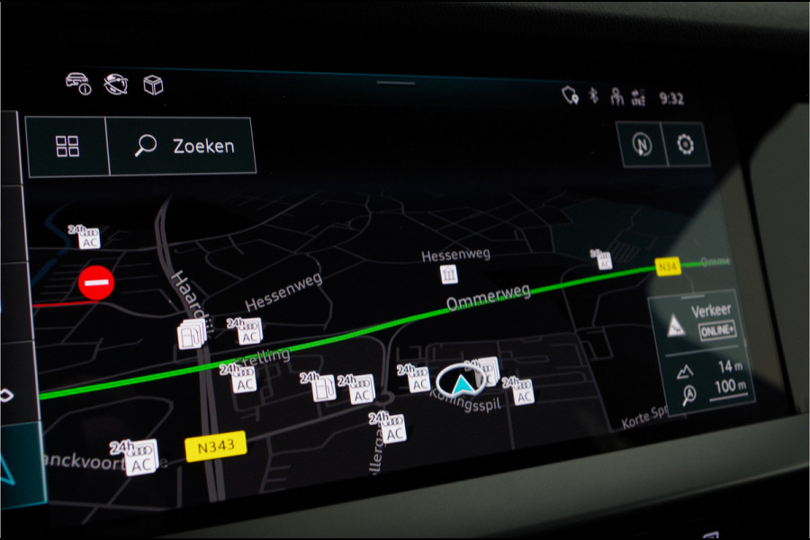 Audi A3 Sportback 40 TFSI e S line > 204pk/Daytona grijs/Adaptive cruise control/Stoelverwarming...