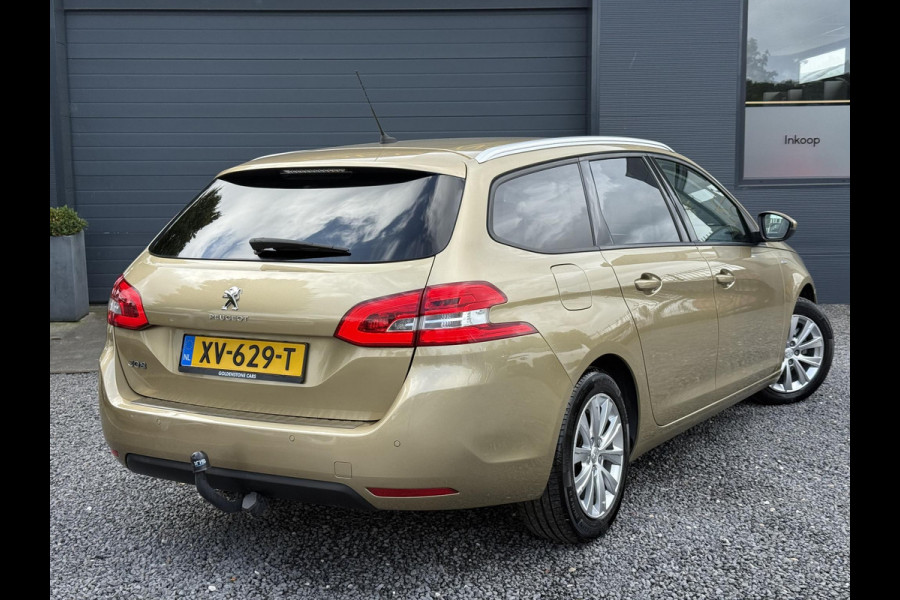 Peugeot 308 SW 1.2 PureTech Allure 1e Eigenaar,131pk,Navi,Clima,6 Bak,Cruise,PDC,Trekhaak,Apple Carplay,Dealer Onderhouden,APK tot 05-2026