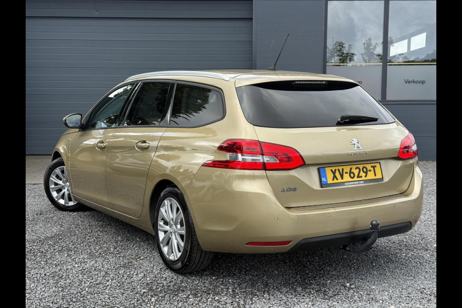 Peugeot 308 SW 1.2 PureTech Allure 1e Eigenaar,131pk,Navi,Clima,6 Bak,Cruise,PDC,Trekhaak,Apple Carplay,Dealer Onderhouden,APK tot 05-2026