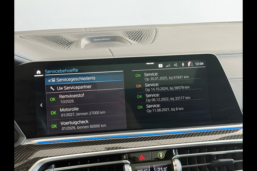 BMW X5 XDrive45e M-Sport 4-Wielsturing|Carbon|B&W|Skylounge|Massage