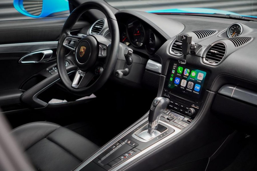 Porsche 718 Cayman 2.0 / Sportuitlaat / Sportchrono / 20'' / Wrap (Origineel Lava Oranje)