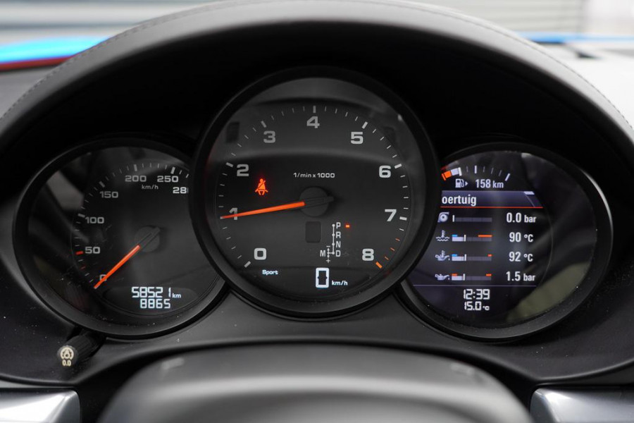 Porsche 718 Cayman 2.0 / Sportuitlaat / Sportchrono / 20'' / Wrap (Origineel Lava Oranje)