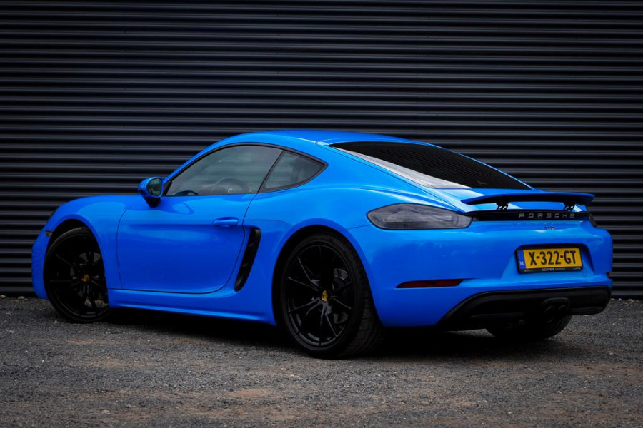 Porsche 718 Cayman 2.0 / Sportuitlaat / Sportchrono / 20'' / Wrap (Origineel Lava Oranje)