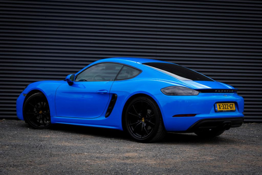 Porsche 718 Cayman 2.0 / Sportuitlaat / Sportchrono / 20'' / Wrap (Origineel Lava Oranje)