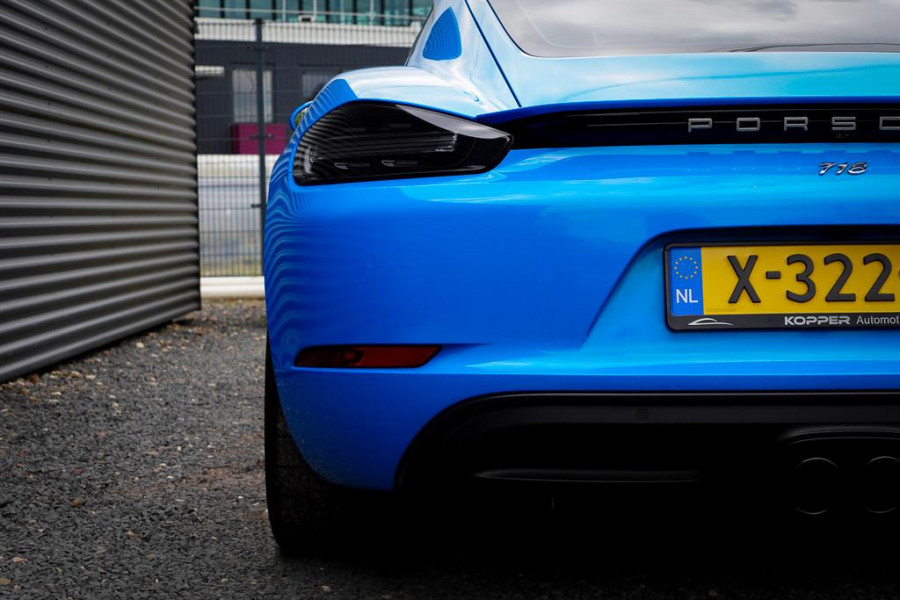 Porsche 718 Cayman 2.0 / Sportuitlaat / Sportchrono / 20'' / Wrap (Origineel Lava Oranje)