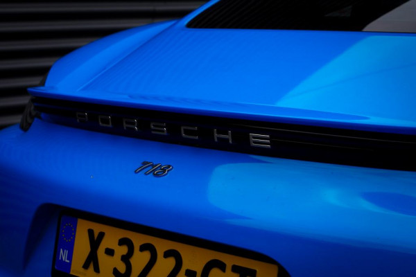 Porsche 718 Cayman 2.0 / Sportuitlaat / Sportchrono / 20'' / Wrap (Origineel Lava Oranje)