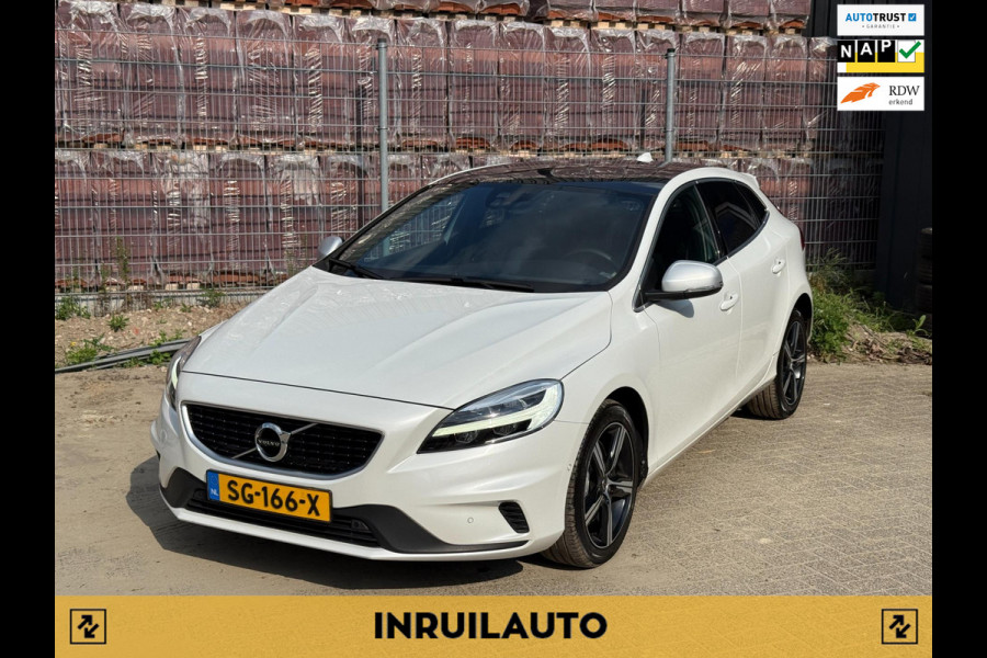Volvo V40 2.0 T4 R-Design|NAP|Leder|Pano|Cam|Onderhoud|