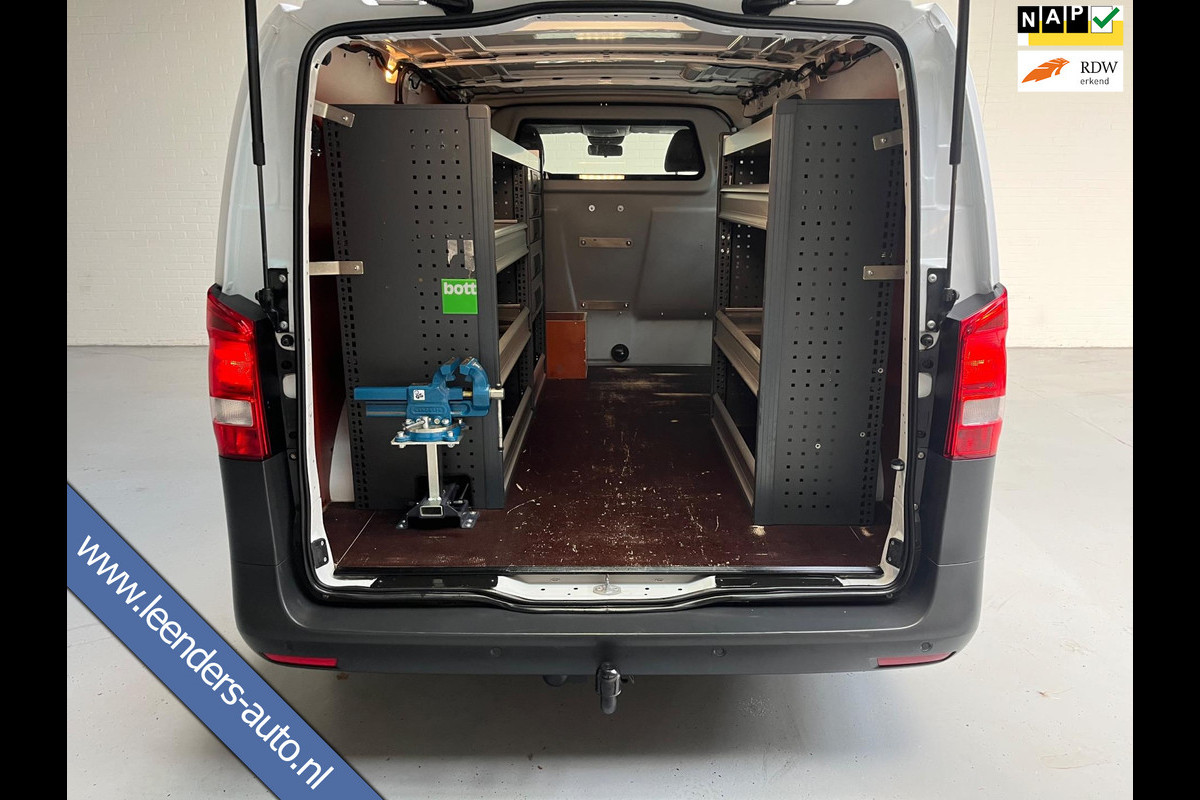 Mercedes-Benz Vito Automaat Servicewagen 114 CDI 140pk euro6 L2h1 BOTT inrichting Victron V230 Standkachel Trekhaak Rijklaarprijs! Mercedes-Benz Vito Automaat Servicewagen 114 CDI 140pk euro6 L2h1 BOTT inrichting Victron V230 Standkachel Trekhaak Rijklaarprijs!