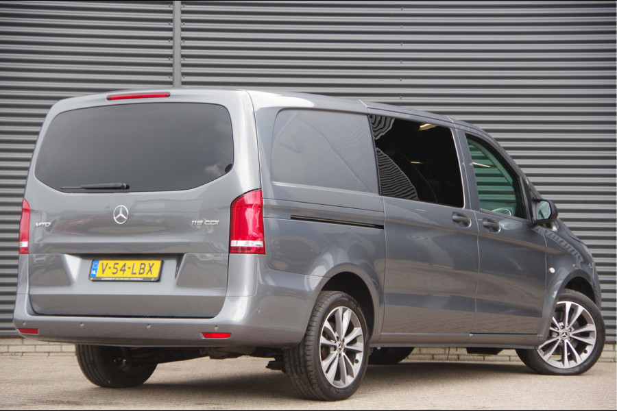 Mercedes-Benz Vito 119 CDI Lang AUT. LED, 2X SCHUIFDEUR, CAMERA, NAVI, CRUISE, AIRCO, STOELVERWARMING