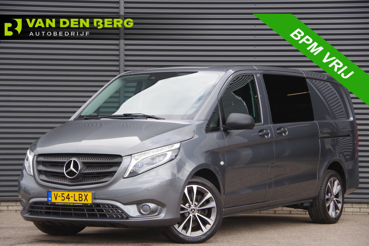 Mercedes-Benz Vito 119 CDI Lang AUT. LED, 2X SCHUIFDEUR, CAMERA, NAVI, CRUISE, AIRCO, STOELVERWARMING Mercedes-Benz Vito 119 CDI Lang AUT. LED, 2X SCHUIFDEUR, CAMERA, NAVI, CRUISE, AIRCO, STOELVERWARMING
