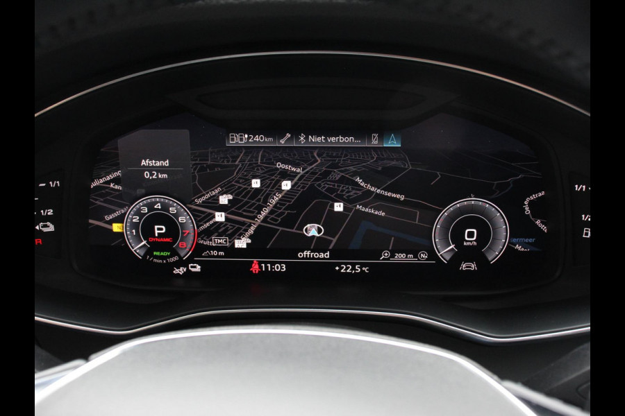 Audi A6 Limousine 50 TFSI e quattro 299pk Automaat PHEV Edition | Climate control | Cruise control | LED | Parkeersensoren | 360* Camera | Navigatie | Keyless | Voorstoelen verwarmd | Apple Carplay/ Android Auto |