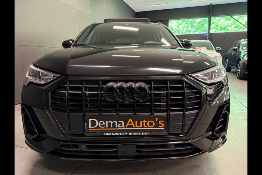 Audi Q3 45 TFSI e S-LINE BLACK-EDITION 20'' PANO/LED/DAB/SFEERVERL/LEDER/STOEL-M/SONOS///