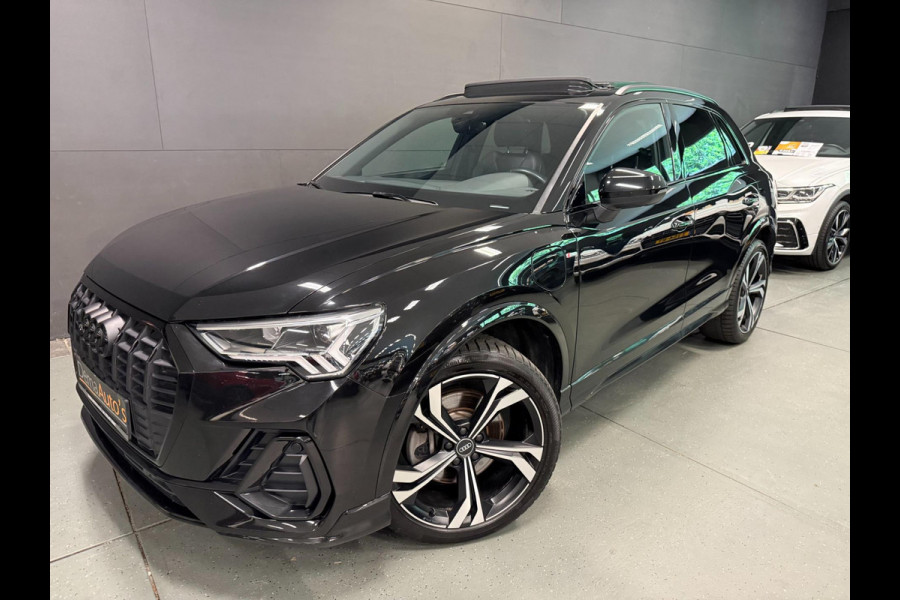 Audi Q3 45 TFSI e S-LINE BLACK-EDITION 20'' PANO/LED/DAB/SFEERVERL/LEDER/STOEL-M/SONOS///