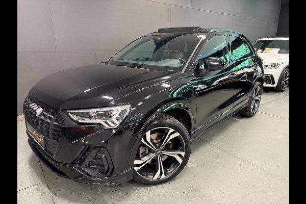 Audi Q3 45 TFSI e S-LINE BLACK-EDITION 20'' PANO/LED/DAB/SFEERVERL/LEDER/STOEL-M/SONOS///