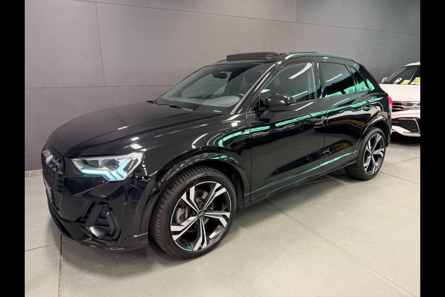 Audi Q3 45 TFSI e S-LINE BLACK-EDITION 20'' PANO/LED/DAB/SFEERVERL/LEDER/STOEL-M/SONOS///