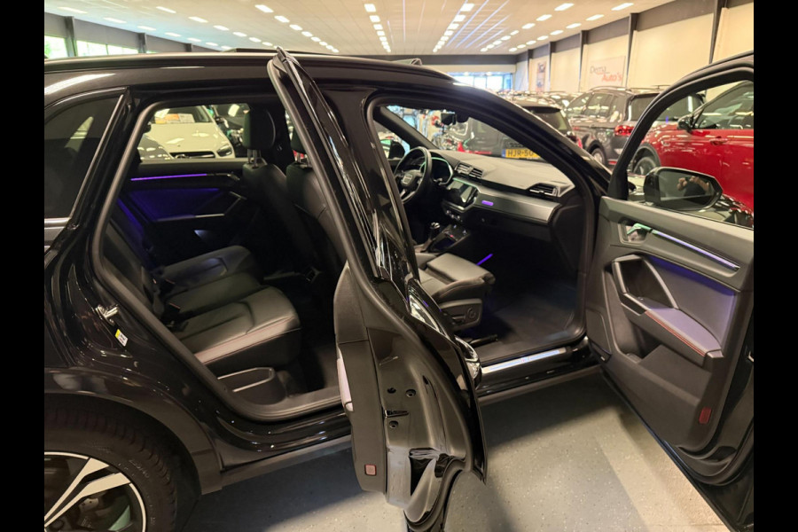 Audi Q3 45 TFSI e S-LINE BLACK-EDITION 20'' PANO/LED/DAB/SFEERVERL/LEDER/STOEL-M/SONOS///