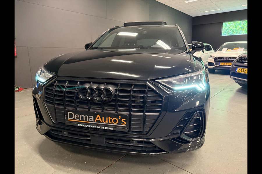 Audi Q3 45 TFSI e S-LINE BLACK-EDITION 20'' PANO/LED/DAB/SFEERVERL/LEDER/STOEL-M/SONOS///