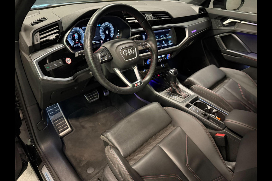 Audi Q3 45 TFSI e S-LINE BLACK-EDITION 20'' PANO/LED/DAB/SFEERVERL/LEDER/STOEL-M/SONOS///