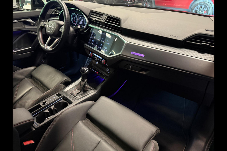 Audi Q3 45 TFSI e S-LINE BLACK-EDITION 20'' PANO/LED/DAB/SFEERVERL/LEDER/STOEL-M/SONOS///