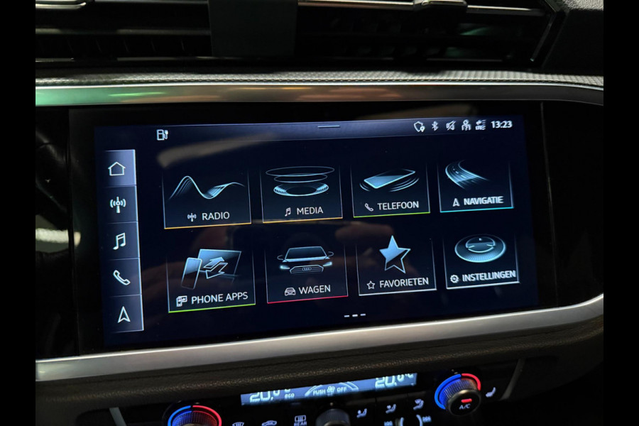 Audi Q3 45 TFSI e S-LINE BLACK-EDITION 20'' PANO/LED/DAB/SFEERVERL/LEDER/STOEL-M/SONOS///
