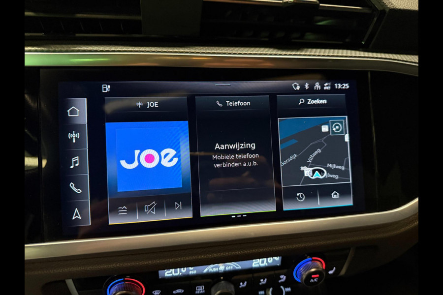 Audi Q3 45 TFSI e S-LINE BLACK-EDITION 20'' PANO/LED/DAB/SFEERVERL/LEDER/STOEL-M/SONOS///