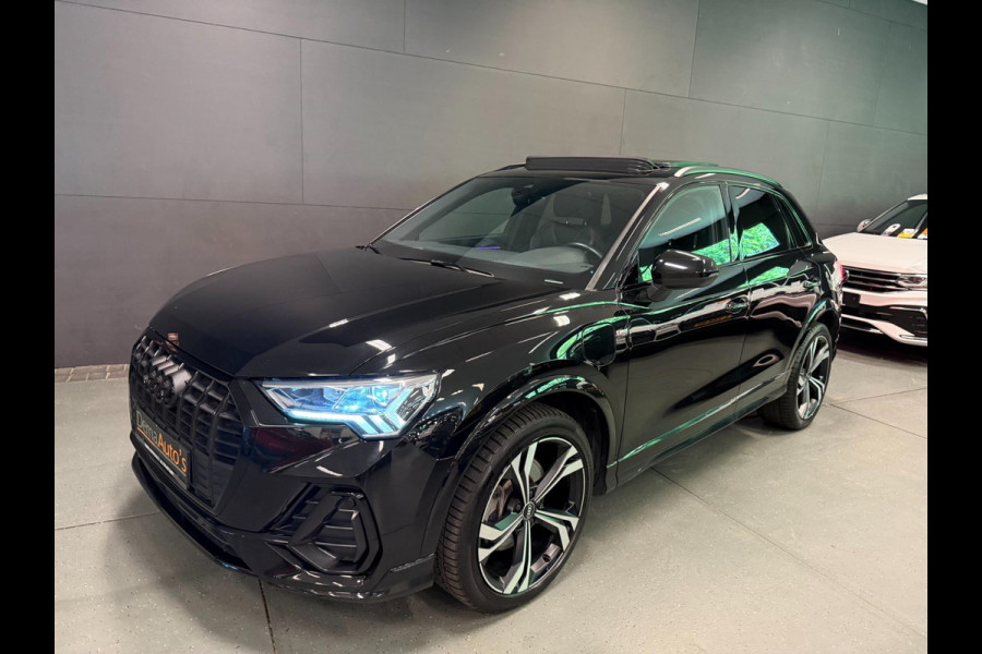 Audi Q3 45 TFSI e S-LINE BLACK-EDITION 20'' PANO/LED/DAB/SFEERVERL/LEDER/STOEL-M/SONOS///